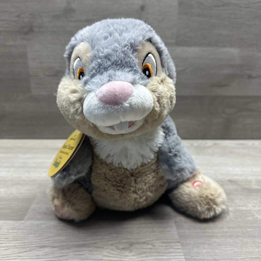 Hallmark Walt Disney Bambi Thumpin Thumper Sound and Motion Plush Toy/Works Nice